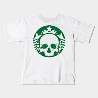 Skull Coffee Kids T-Shirt